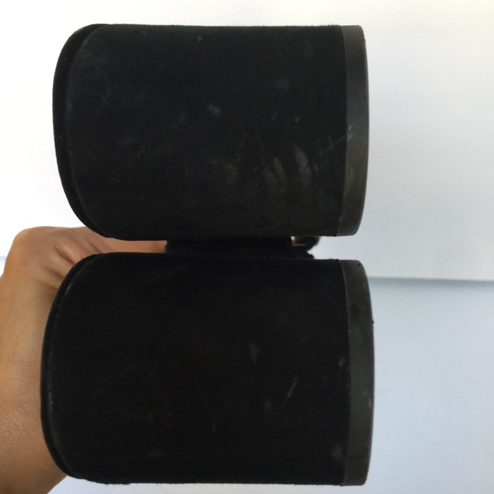 SOLD Sigerson Morrison Suede Black Mule sandals - Picture 8 of 8